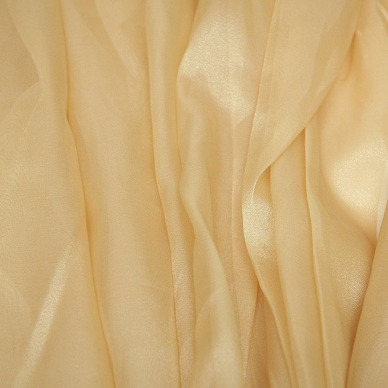 3' Rod Pocket Gold Drapery
