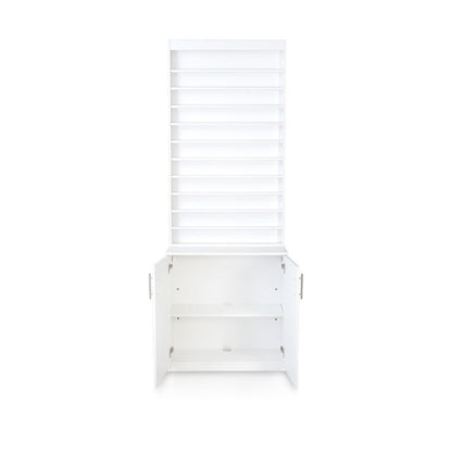 DreaMau Polish Cabinet Display - White