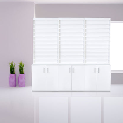 DreaMau Polish Cabinet Display - White