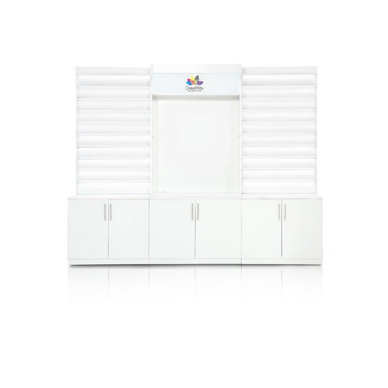 DreaMau Machine Cabinet - Set of 3 Display - White