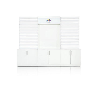 DreaMau Machine Cabinet - Set of 3 Display - White