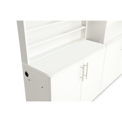DreaMau Machine Cabinet - Set of 3 Display - White