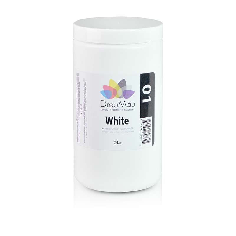 DreaMau Dipping Powder - #01 White 24 oz