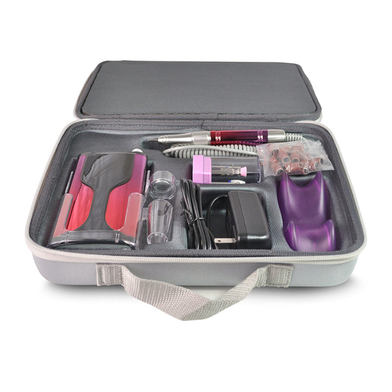 Gradient Drill - Cordless & Rechargeable w/Holder - Red