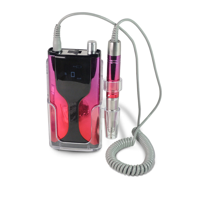 Gradient Drill - Cordless & Rechargeable w/Holder - Red
