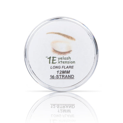 #1 Eyelash Flare Jar 12MM - 16 Long