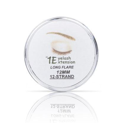 #1 Eyelash Flare Jar 8MM - 12 Short