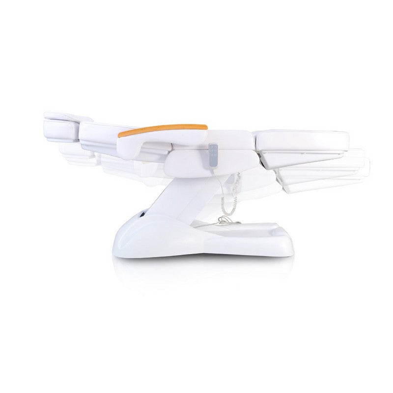 Facial Beauty Chair & Wooden Armrests w/ 3 Motors - White