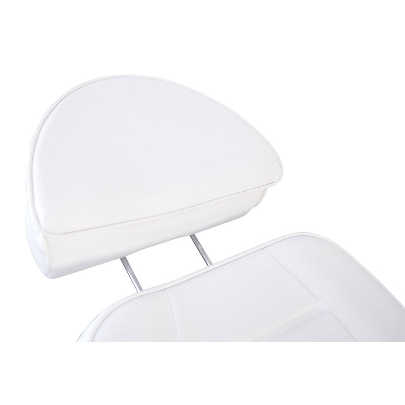 Facial Beauty Chair & Wooden Armrests w/ 3 Motors - White