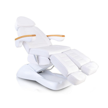 Facial Beauty Podiatry Chair, Split Legs w/ 5 Motors - White