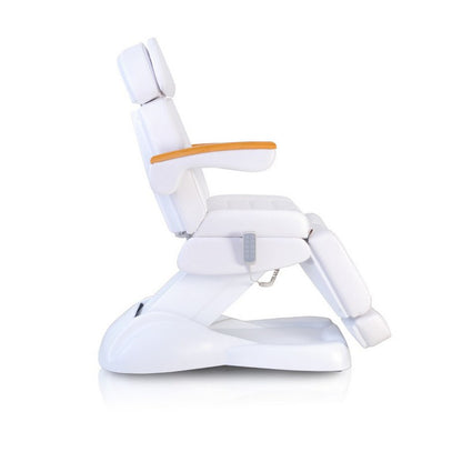 Facial Beauty Podiatry Chair, Split Legs w/ 5 Motors - White