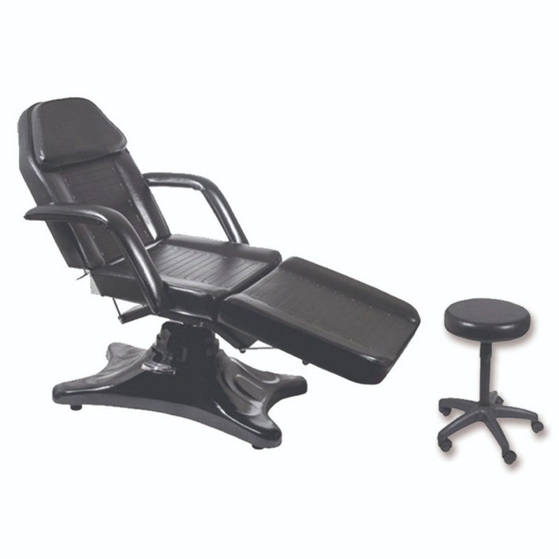 Facial Beauty Chair Hydraulic Lift - Black
