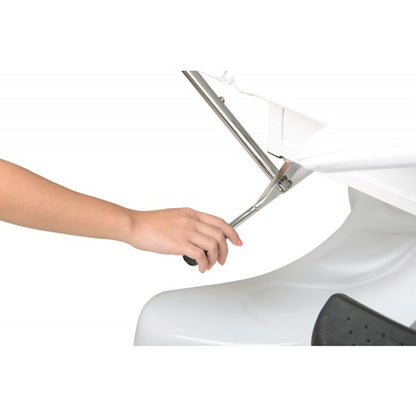 Facial Beauty Chair Hydraulic Lift - White