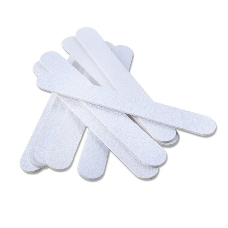 ANS Disposable White File 80/120 (50/bag)