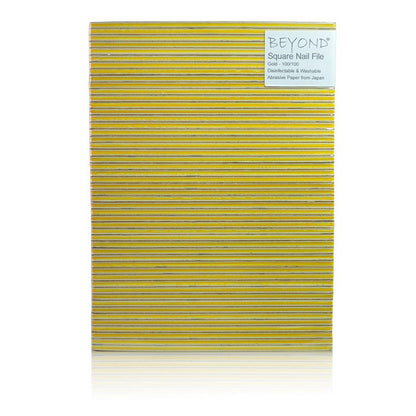 Beyond Gold File Square 100/100 - Disinfectable & Washable