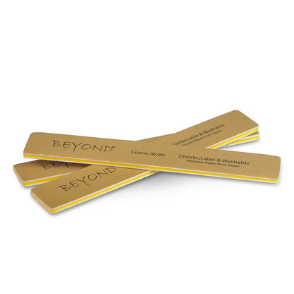 Beyond Gold File Square 80/80 - Disinfectable & Washable