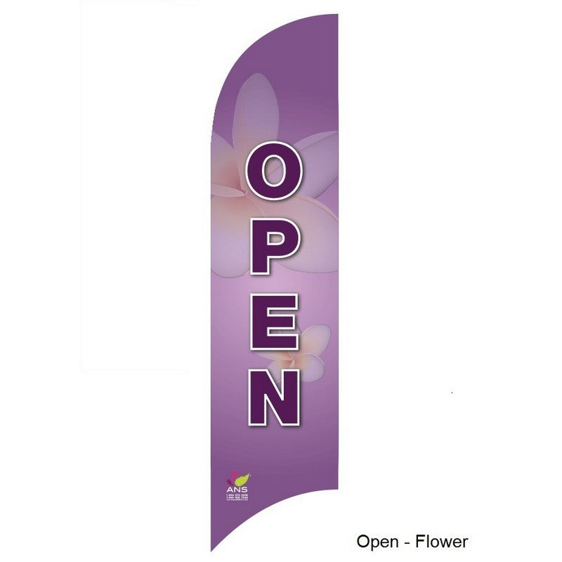 Flutter Flag Open Flower