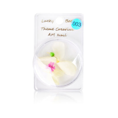 Nail Art Dry Flower Decoration - # 1 - 5 Set of 5