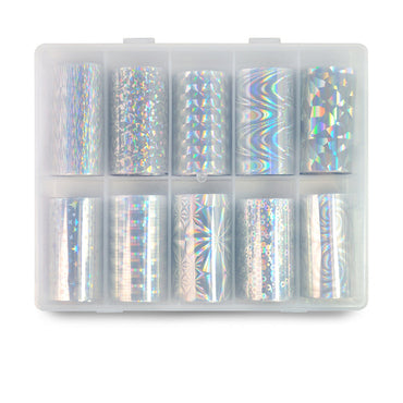 Nail Art Christmas Transfer Foil #014 - 10 Rolls