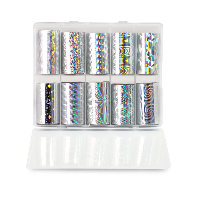 Nail Art Christmas Transfer Foil #014 - 10 Rolls