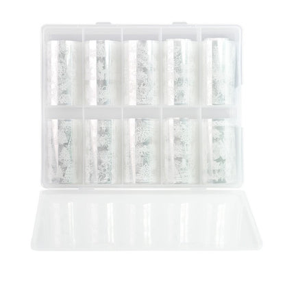 Nail Art Christmas Transfer Foil #14 - 10 Rolls