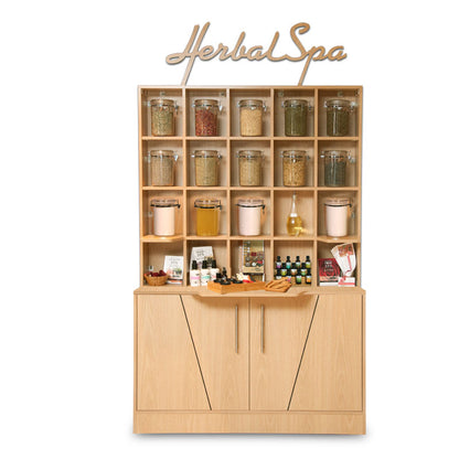 Investment Kit with Herbal Display Cabinet