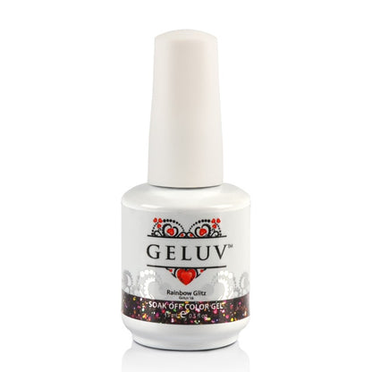 Geluv #016 Rainbow Glitz 0.5 oz