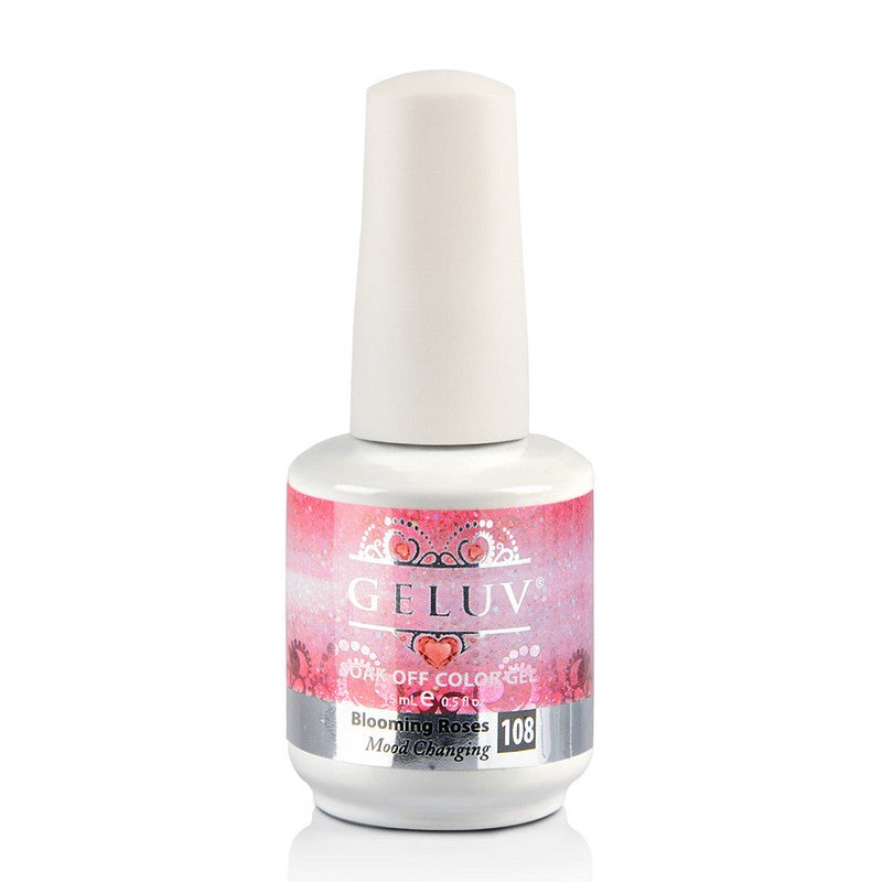Geluv #108 Blooming Roses - Mood Changing 0.5 oz