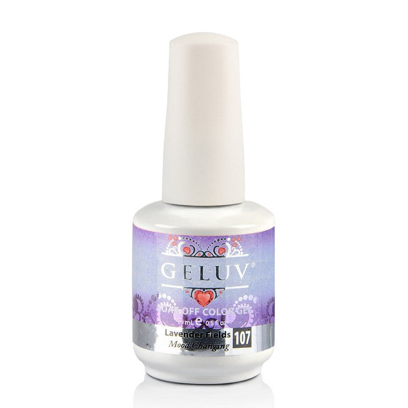 Geluv #107 Lavender Fields - Mood Changing 0.5 oz