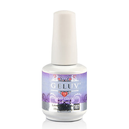Geluv #107 Lavender Fields - Mood Changing 0.5 oz