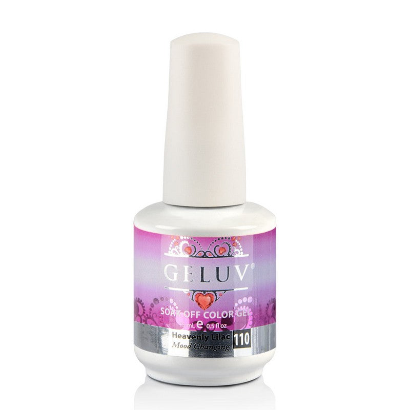 Geluv #110 Heavenly Lilac - Mood Changing 0.5 oz