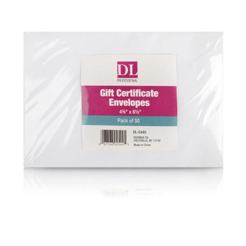 Gift Certificate Red Gift with Envelope (50ct)