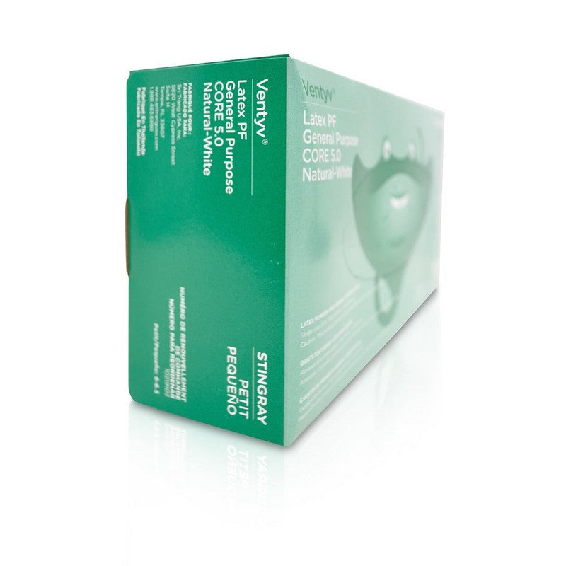 Ventyv - Powder Free Latex Gloves - Small 100 ct