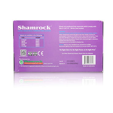 Shamrock - Powder Free Latex Gloves - Medium 100 ct
