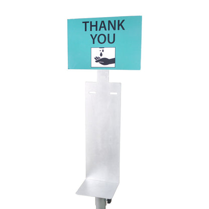 Hand Sanitizer Stand - Metal - Grey