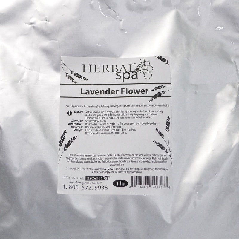 Botanical Escapes Lavender Flower Herb 1 lb