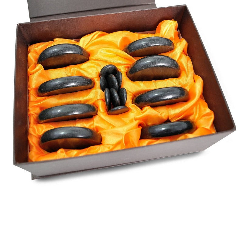 16 Stones w/Box - 8 Large & 8 Small