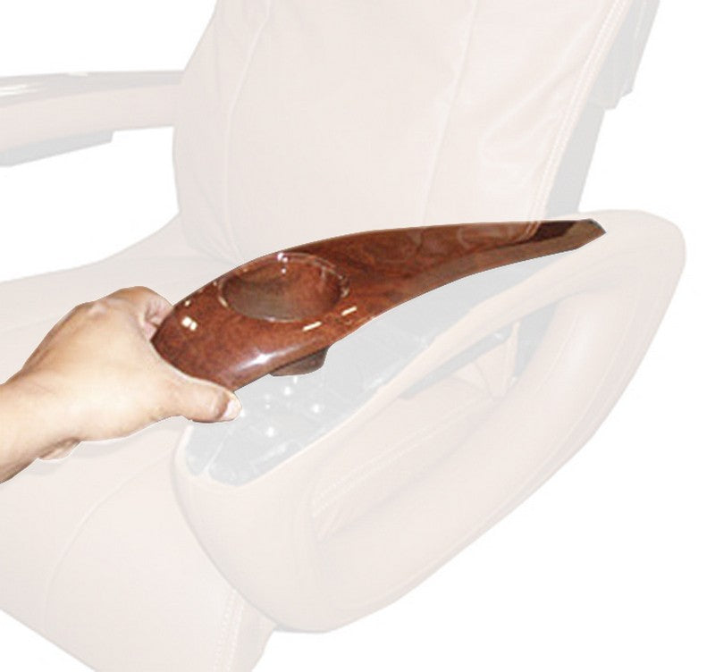 HT-045 Armrest Panel, Faux Wood, Left 