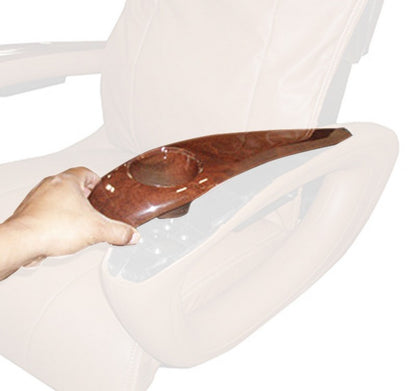 HT-045 Armrest Panel, Faux Wood, Left 