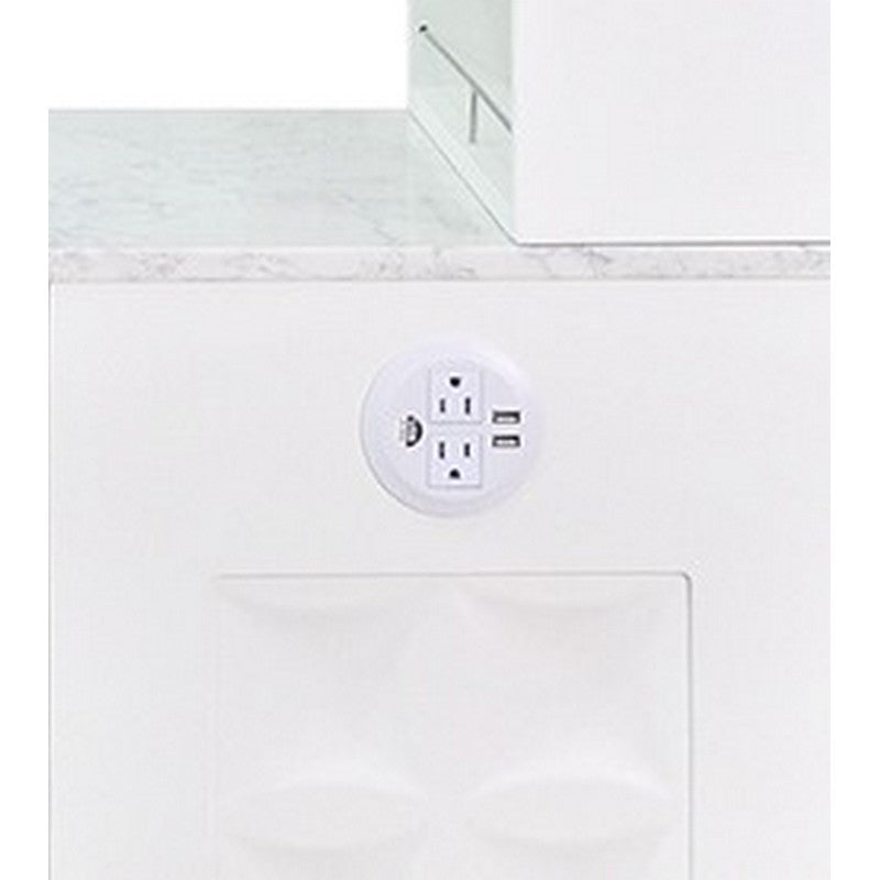 Regis Nail Table Marble Top Single-4