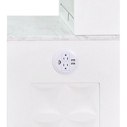 Regis Nail Table Marble Top Single-4