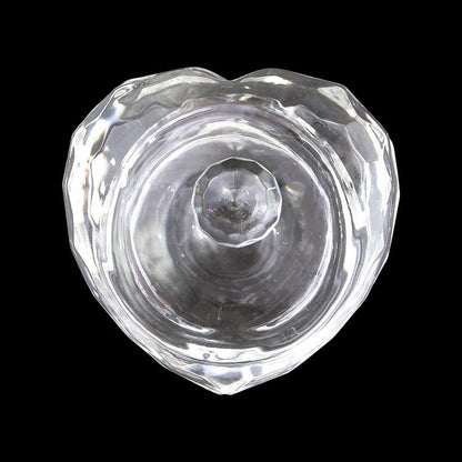 Crystal Jar - Heart Shape size 3x3
