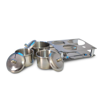 Stainless Steel Jar Set