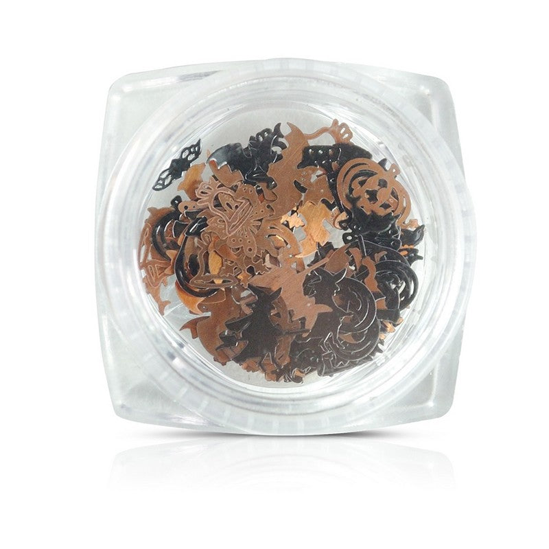 Jewel Halloween Slice Chip - Black