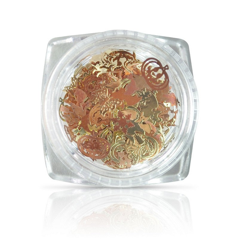 Jewel Halloween Slice Chip - Gold