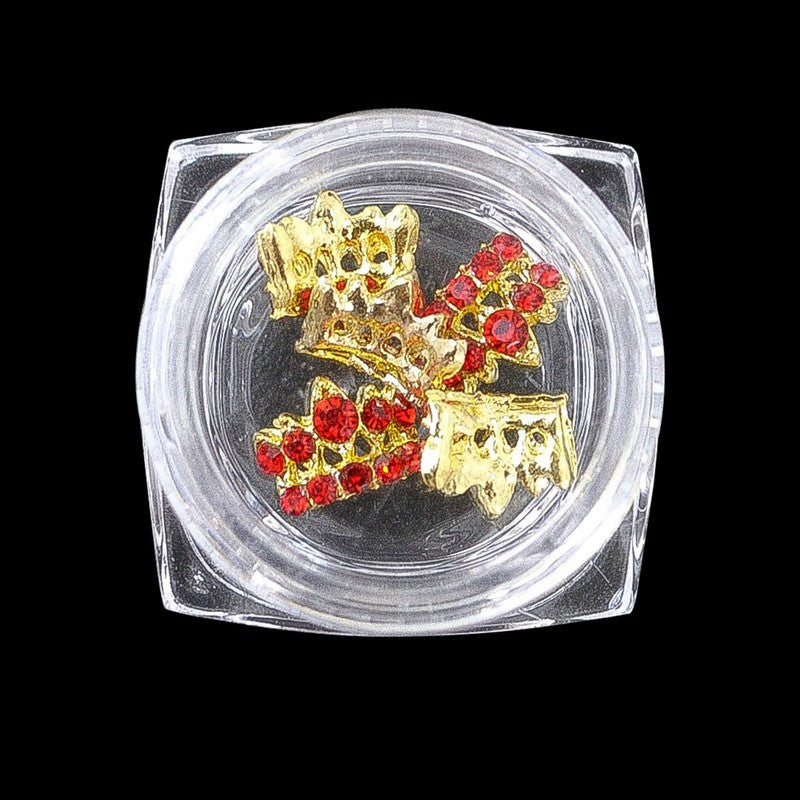Nail Art Jewels Ruby - 5pcs