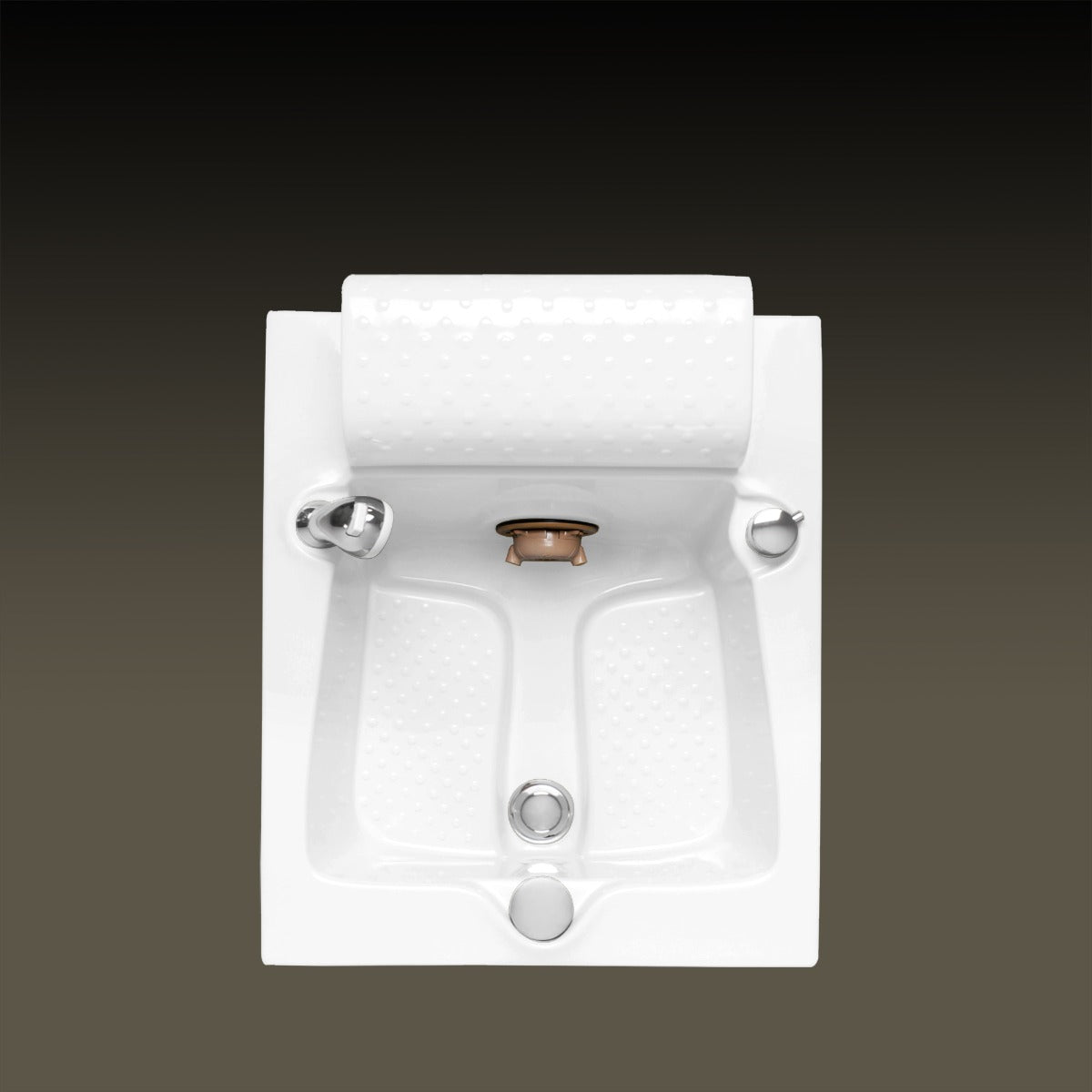 Kata Gi Sink White with Footrest