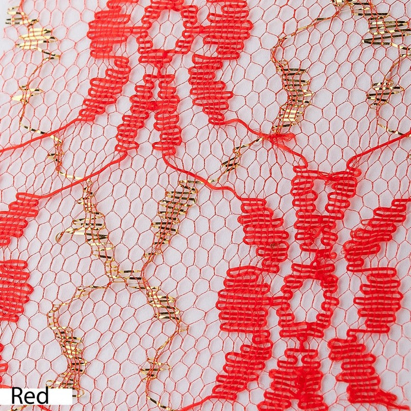 Nail Art Lace LA2008 (Red #2006)