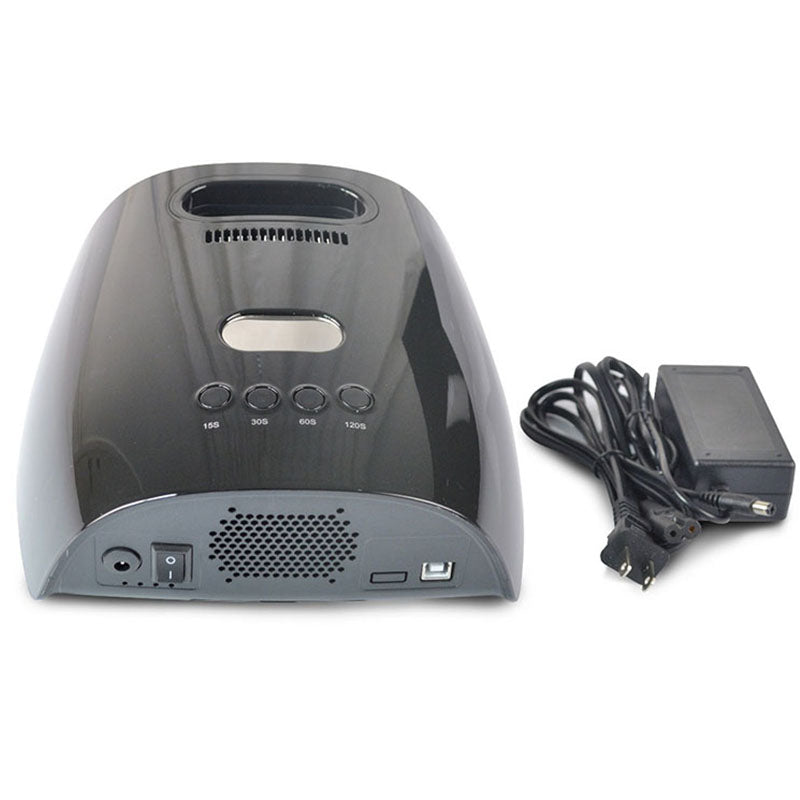 Lithium Rechargeable LED/UV Lamp - 48W– Black