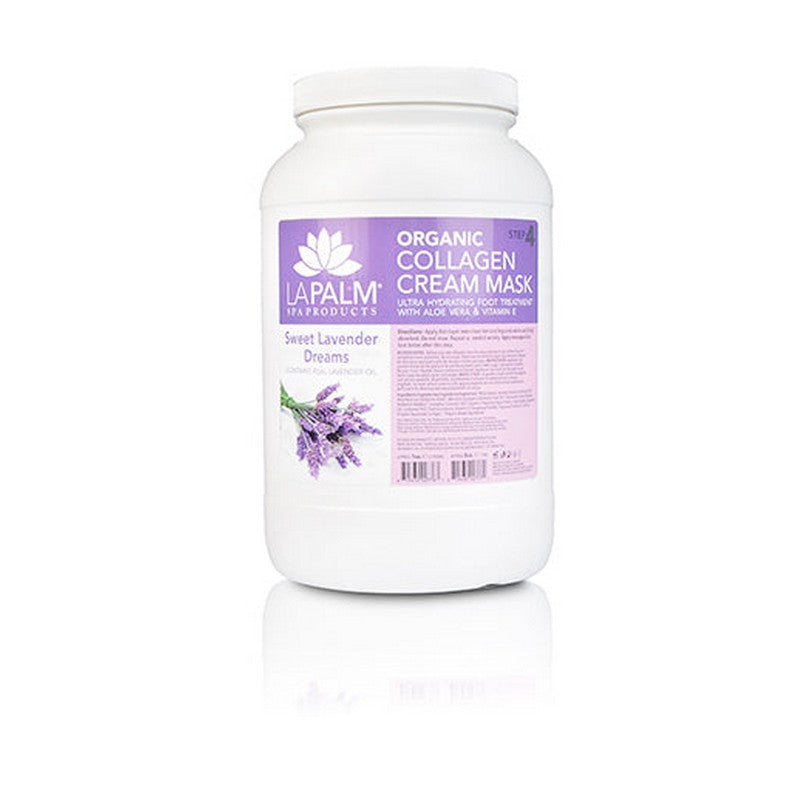 LaPalm Collagen Cream Foot Mask - Sweet Lavender Dreams 1 Ga